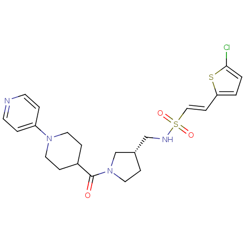 Chemical structure of BindingDB Monomer ID 50222063