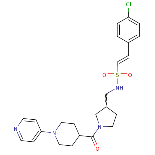 Chemical structure of BindingDB Monomer ID 50222066