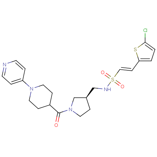 Chemical structure of BindingDB Monomer ID 50222069