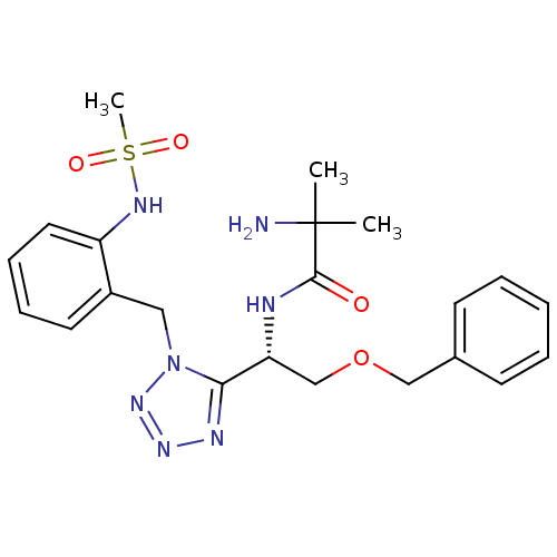 Chemical structure of BindingDB Monomer ID 50222141