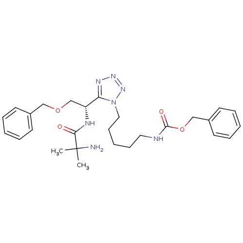 Chemical structure of BindingDB Monomer ID 50222147