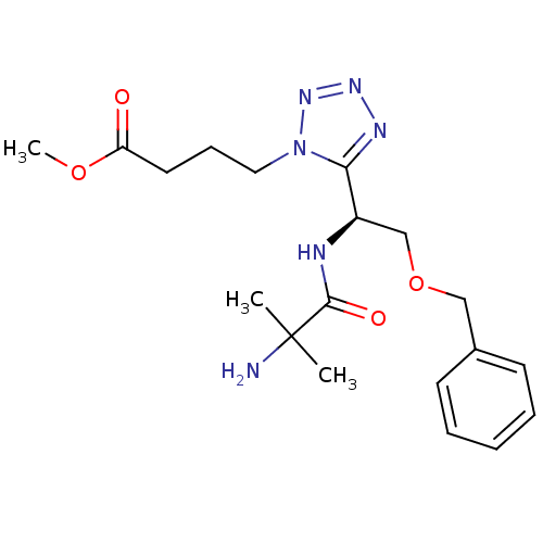 Chemical structure of BindingDB Monomer ID 50222172