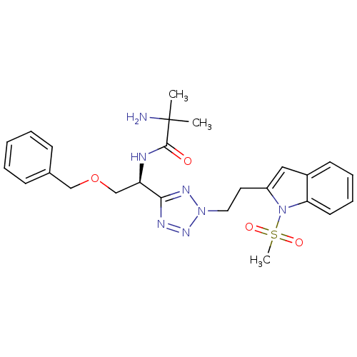 Chemical structure of BindingDB Monomer ID 50222173