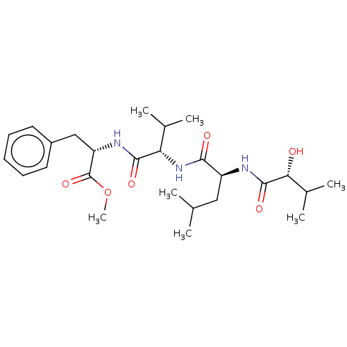 Chemical structure of BindingDB Monomer ID 50222201