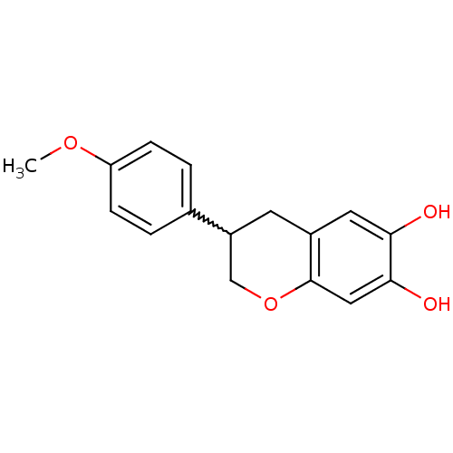 Chemical structure of BindingDB Monomer ID 50222276