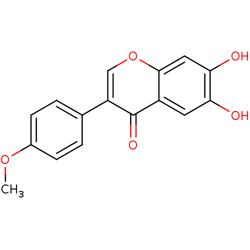 Chemical structure of BindingDB Monomer ID 50222287