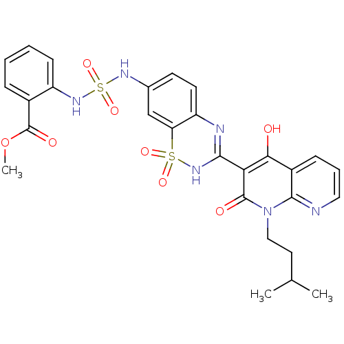Chemical structure of BindingDB Monomer ID 50222320