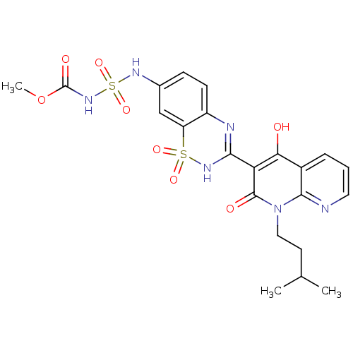 Chemical structure of BindingDB Monomer ID 50222325