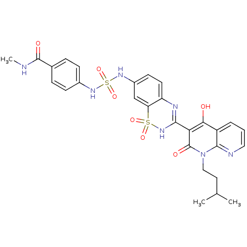 Chemical structure of BindingDB Monomer ID 50222329