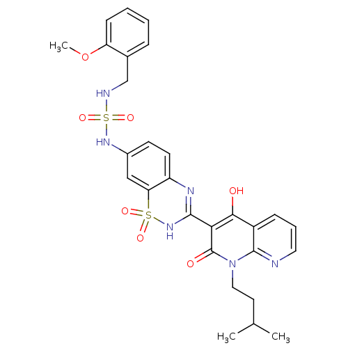 Chemical structure of BindingDB Monomer ID 50222336