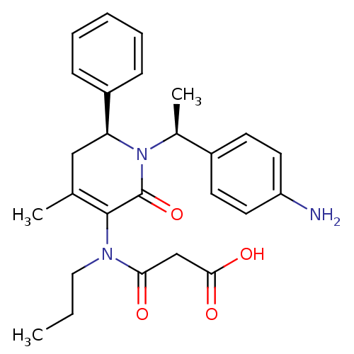 Chemical structure of BindingDB Monomer ID 50222349