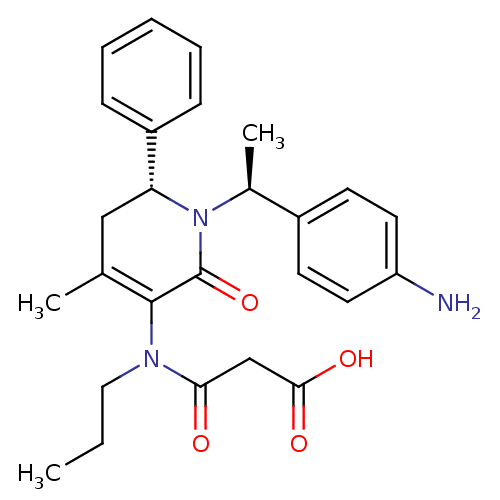 Chemical structure of BindingDB Monomer ID 50222357