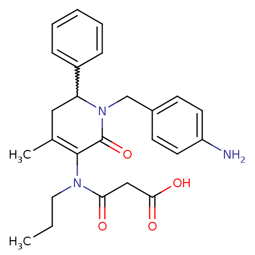 Chemical structure of BindingDB Monomer ID 50222361