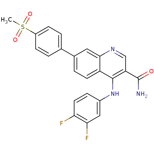 Chemical structure of BindingDB Monomer ID 50222554