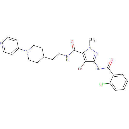 Chemical structure of BindingDB Monomer ID 50222651