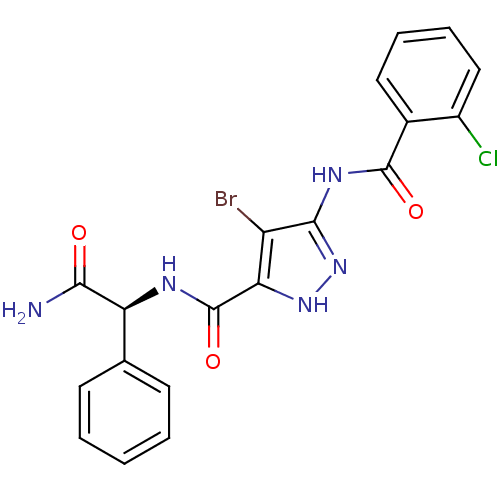 Chemical structure of BindingDB Monomer ID 50222654