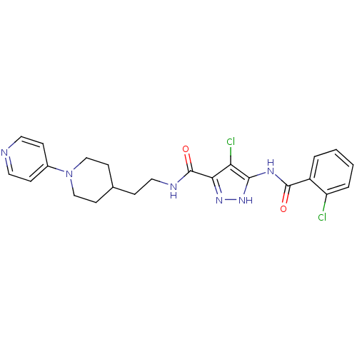 Chemical structure of BindingDB Monomer ID 50222663