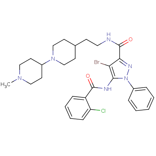 Chemical structure of BindingDB Monomer ID 50222670