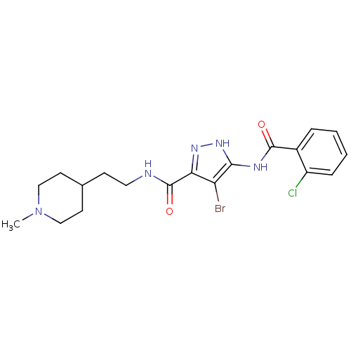 Chemical structure of BindingDB Monomer ID 50222671