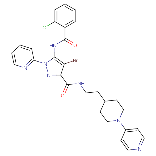 Chemical structure of BindingDB Monomer ID 50222673