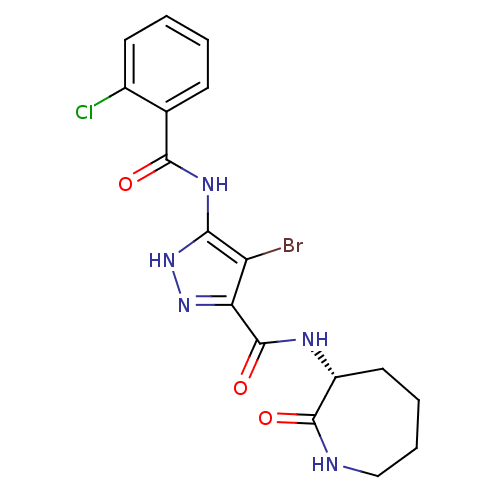 Chemical structure of BindingDB Monomer ID 50222674