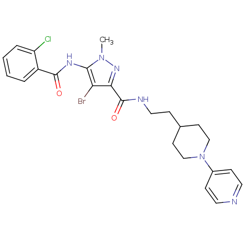 Chemical structure of BindingDB Monomer ID 50222675