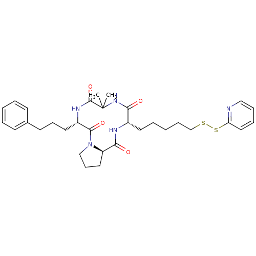 Chemical structure of BindingDB Monomer ID 50222729