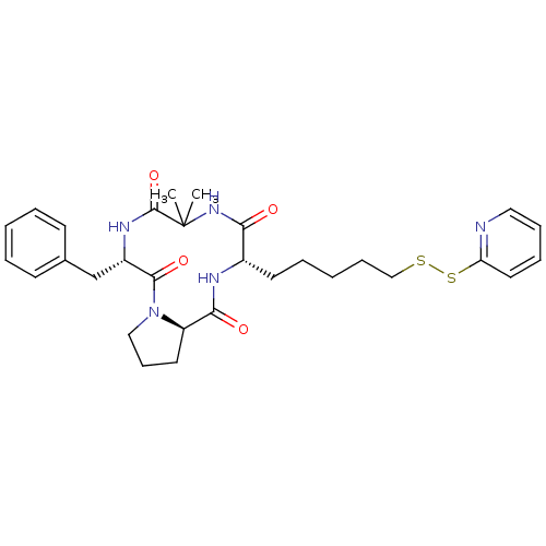 Chemical structure of BindingDB Monomer ID 50222732