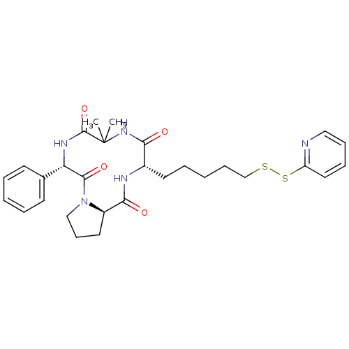 Chemical structure of BindingDB Monomer ID 50222734