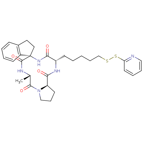 Chemical structure of BindingDB Monomer ID 50222735