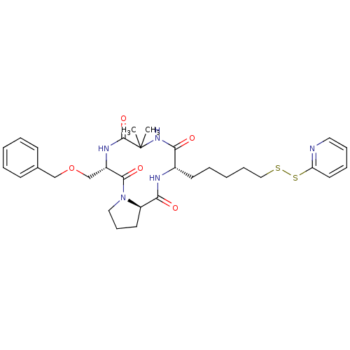 Chemical structure of BindingDB Monomer ID 50222736