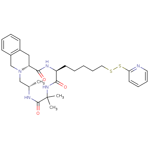 Chemical structure of BindingDB Monomer ID 50222737
