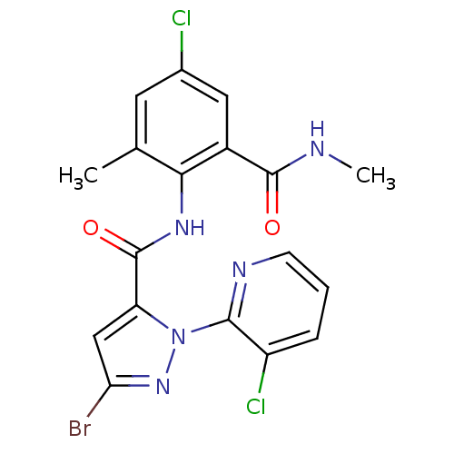 Chemical structure of BindingDB Monomer ID 50222771