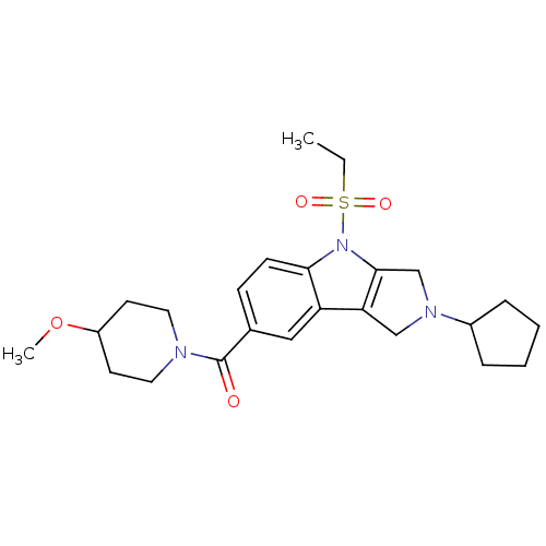 Chemical structure of BindingDB Monomer ID 50222794