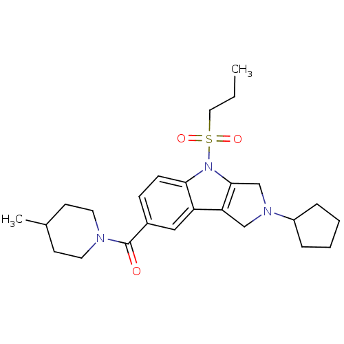 Chemical structure of BindingDB Monomer ID 50222795
