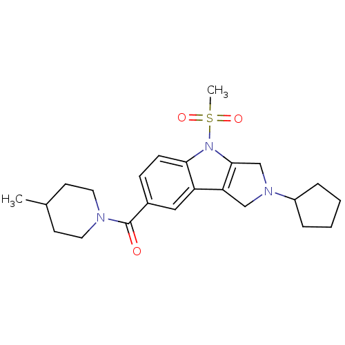 Chemical structure of BindingDB Monomer ID 50222797