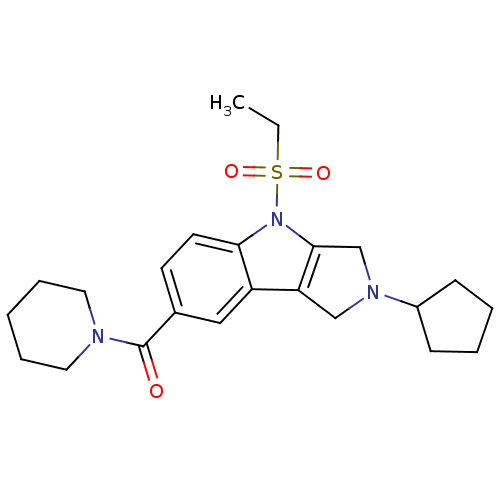 Chemical structure of BindingDB Monomer ID 50222798