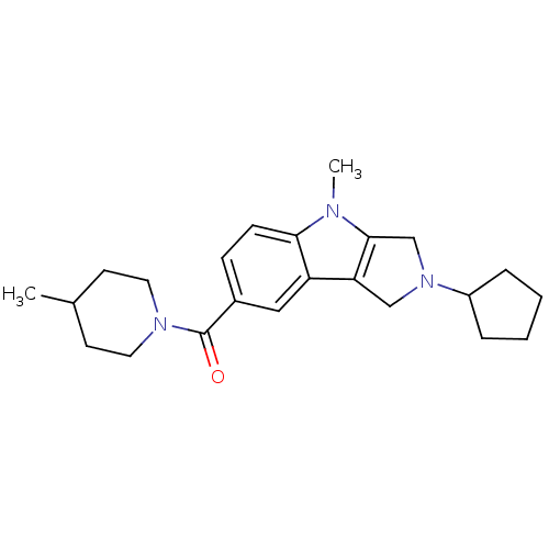 Chemical structure of BindingDB Monomer ID 50222801