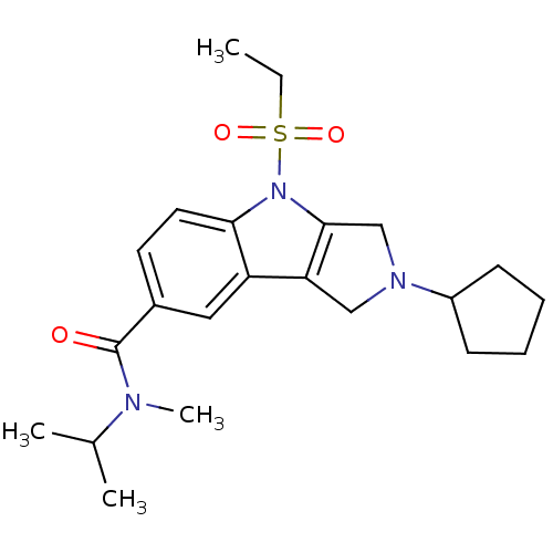 Chemical structure of BindingDB Monomer ID 50222802