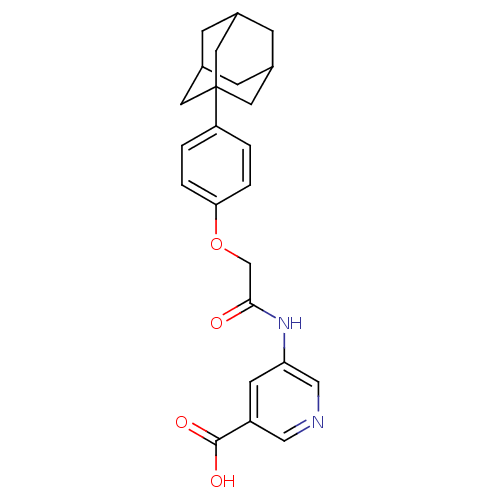 Chemical structure of BindingDB Monomer ID 50222816