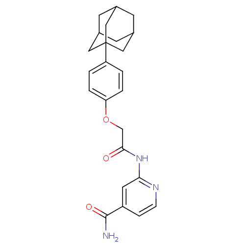 Chemical structure of BindingDB Monomer ID 50222818