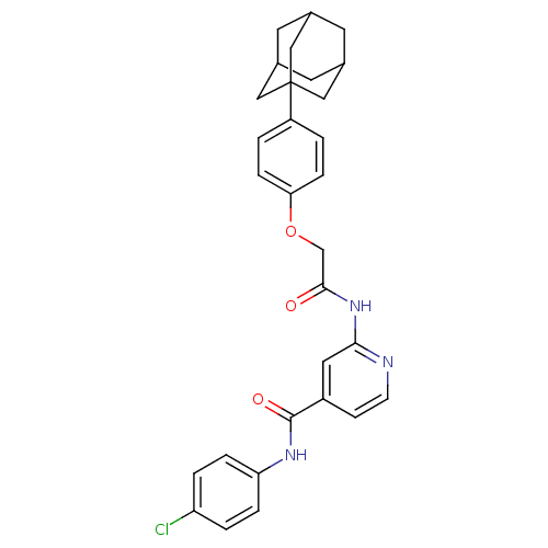 Chemical structure of BindingDB Monomer ID 50222821