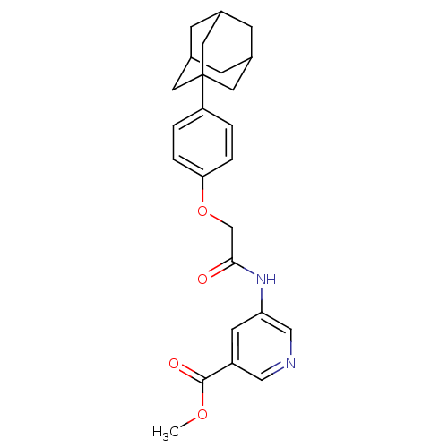 Chemical structure of BindingDB Monomer ID 50222822