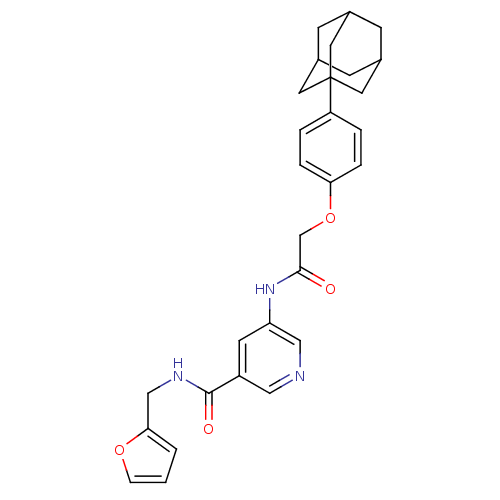 Chemical structure of BindingDB Monomer ID 50222826