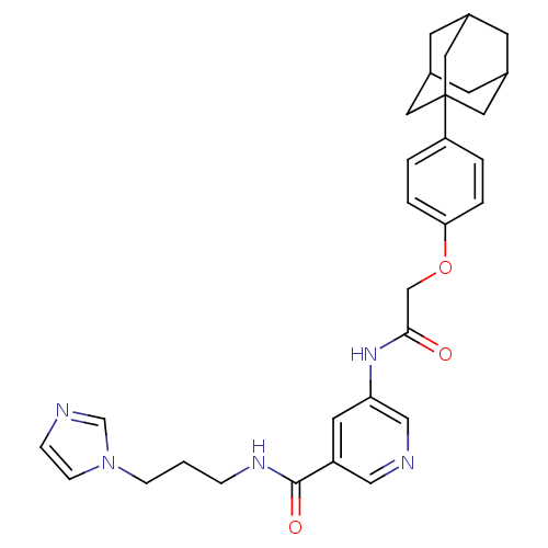 Chemical structure of BindingDB Monomer ID 50222827