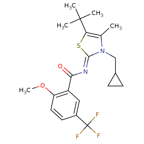 Chemical structure of BindingDB Monomer ID 50222834