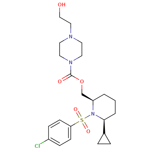 Chemical structure of BindingDB Monomer ID 50223244