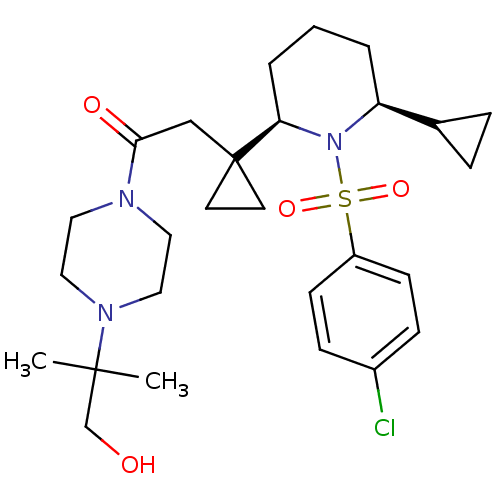 Chemical structure of BindingDB Monomer ID 50223245
