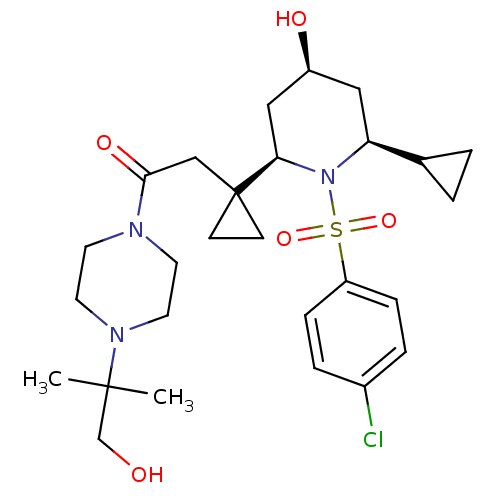 Chemical structure of BindingDB Monomer ID 50223250