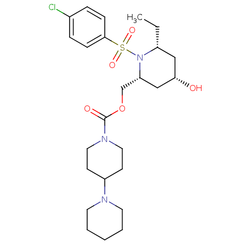 Chemical structure of BindingDB Monomer ID 50223254